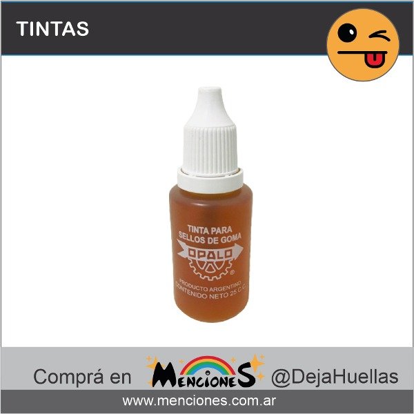 Producto - Tinta Al Agua Para Sellos de goma o metal, Ópalo 999, 25cc, Amarillo