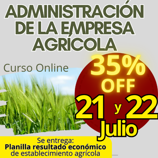 Producto - Curso Online Administración de la empresa agrícola