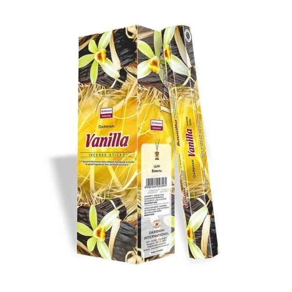 Producto - Sahumerios hexagonales Darshan vainilla x 1 unid.