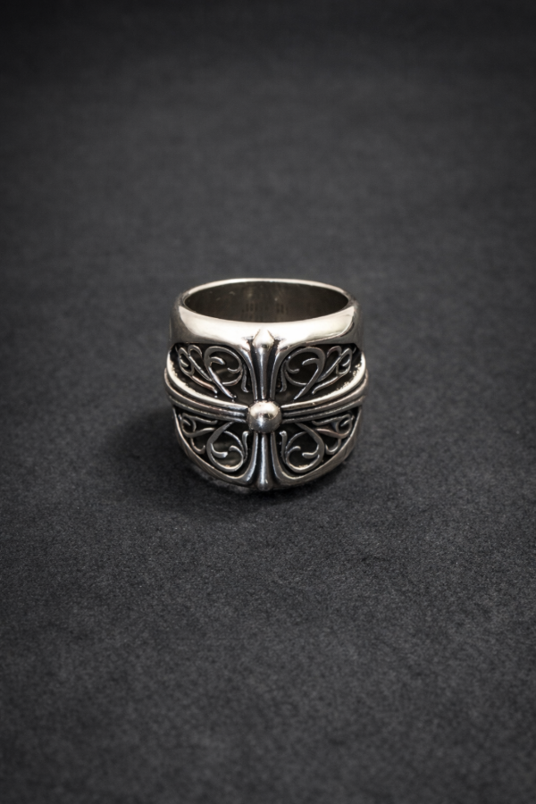 Producto - CHROME HEARTS OVAL CROSS RING