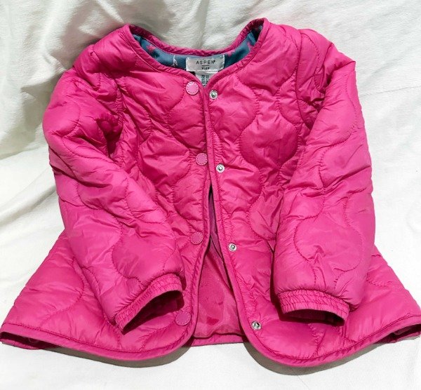 Producto - Campera Media Estación T4 años Fuxia