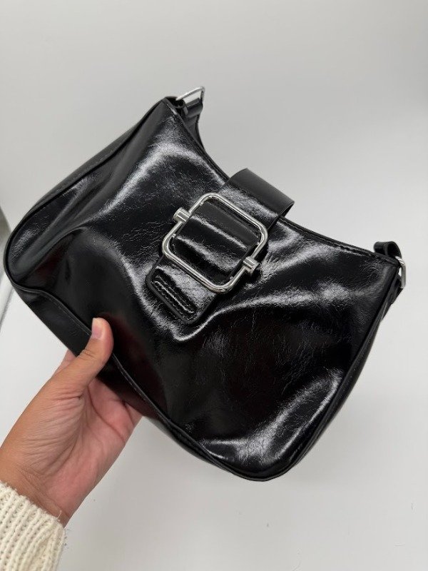 Producto - Cartera minibag VERBENAS - negro