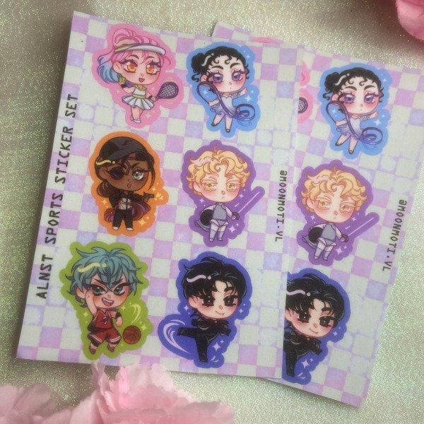 Producto - ALNST SPORT EDITION  - Sticker Glitter