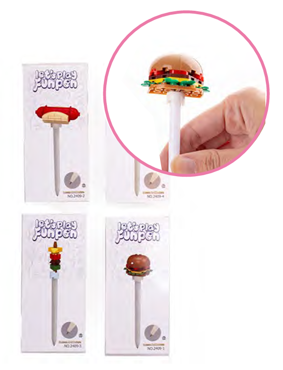 Producto - Lapicera Ladrillitos Comida