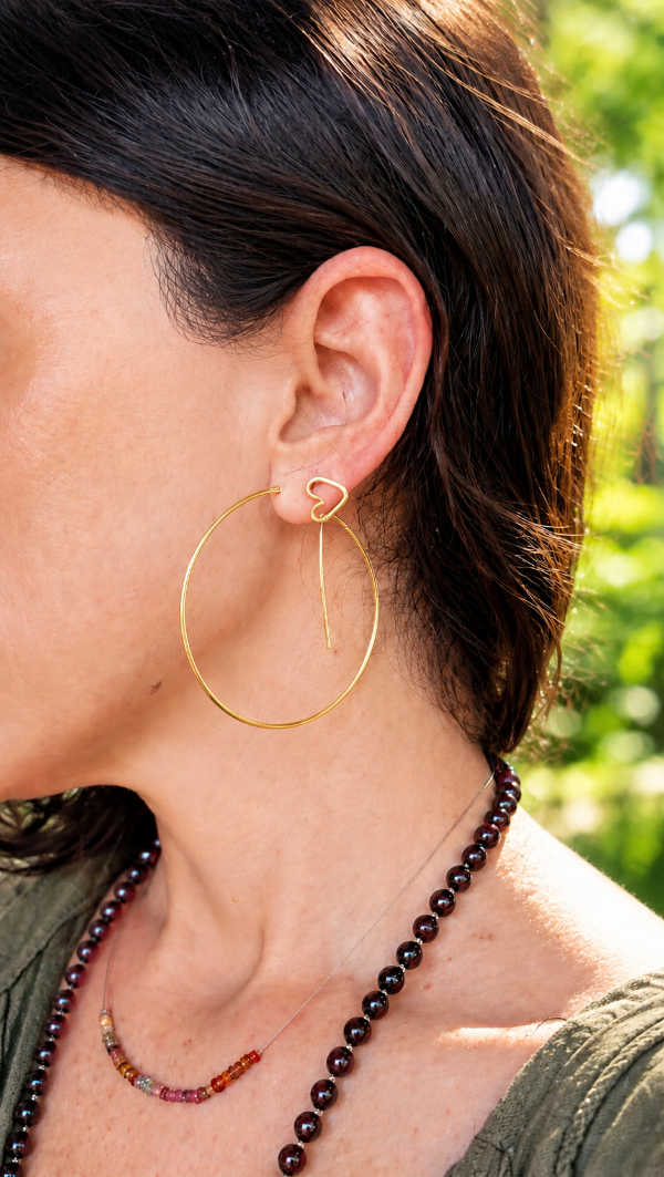 Producto - Aros Capri Bronce