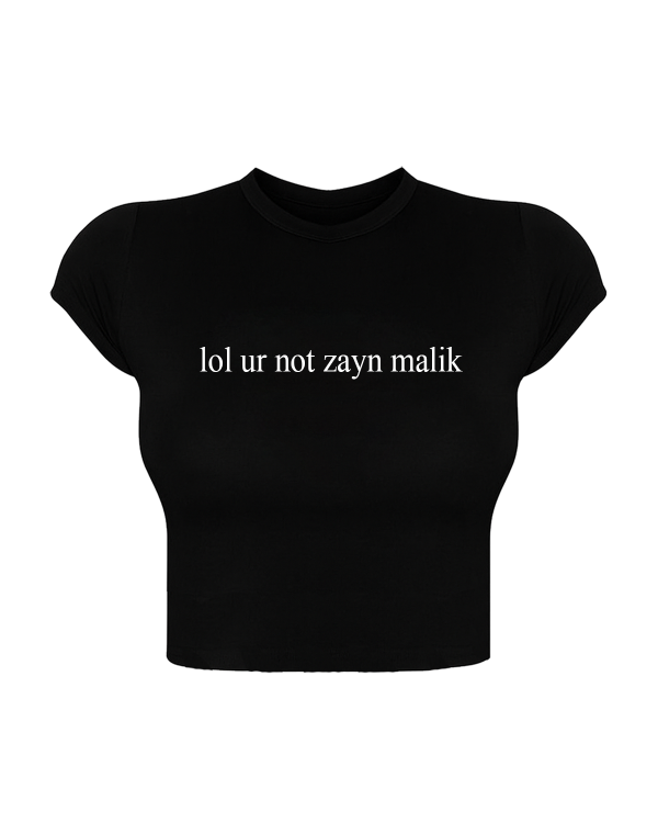 Producto - Baby tee ur not zayn malik