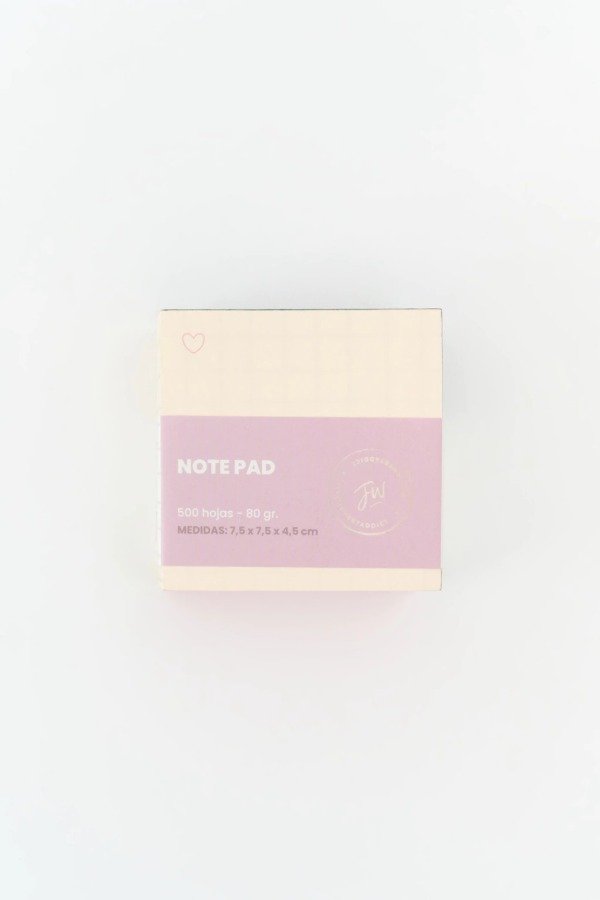 Producto - Note Pad FW Minimalista