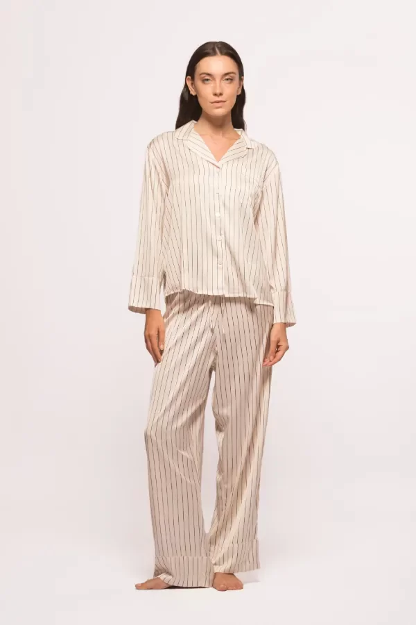 Producto - Camisero CALMA RAYADO AZUL