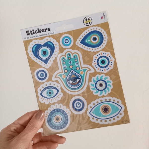 Producto - Plancha Sticker Simbolos
