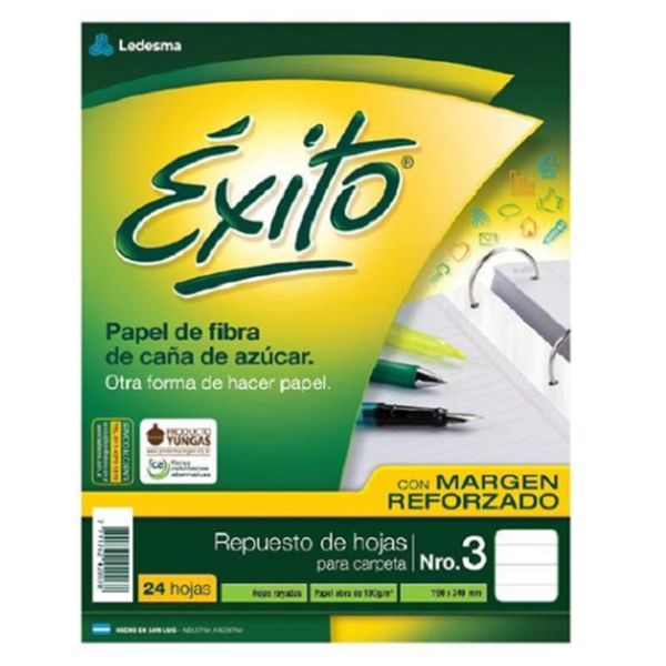 Producto - Éxito - Repuesto A4 Rayado x 48 hojas