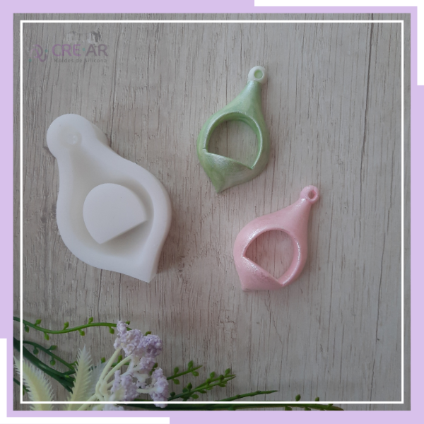 Producto - ADORNO LAGRIMA CALADA CHICA