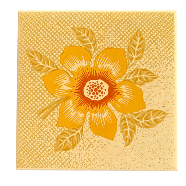 Producto - Azulejo deco San Lorenzo - Flor clasica