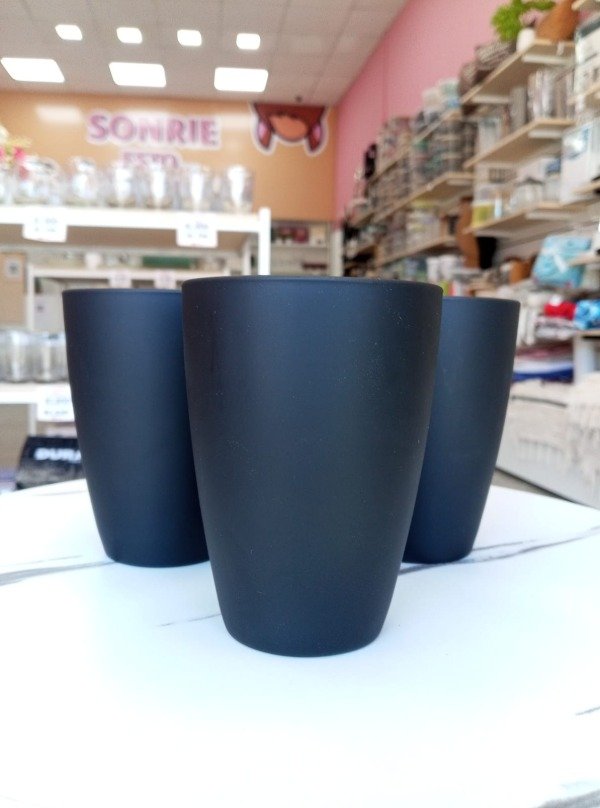 Producto - Vaso pampa color negro