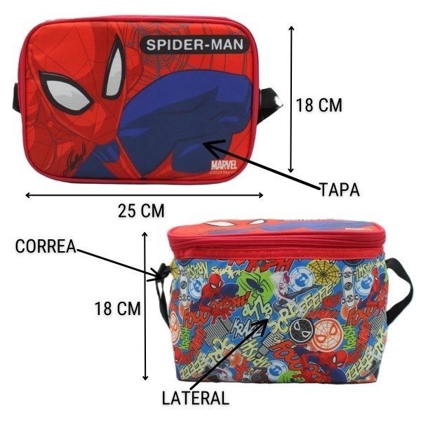 Producto - Lonchera termica Spiderman - 2