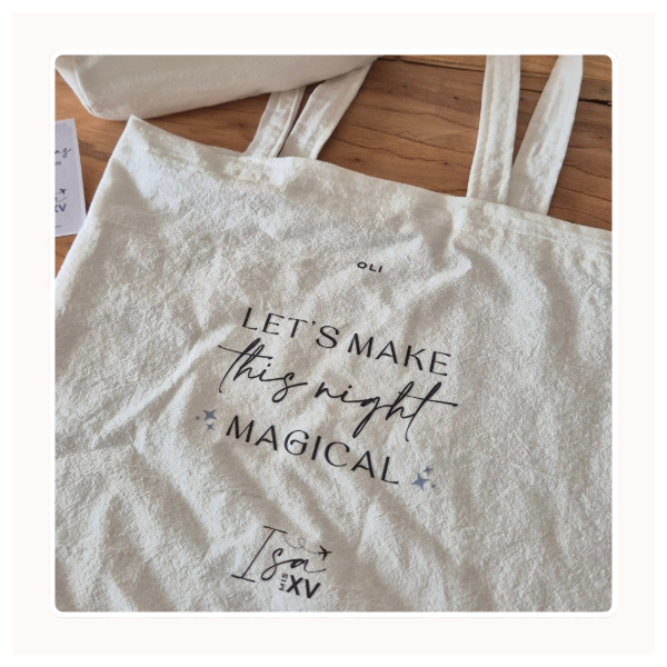 Producto - Bolsa de lienzo o tusor personalizada - 5