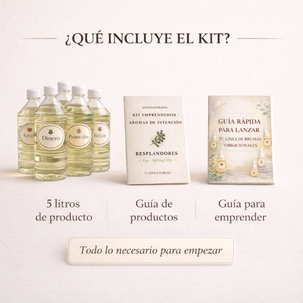 Producto - Kit Emprendedor de Brumas Vibracionales - 2