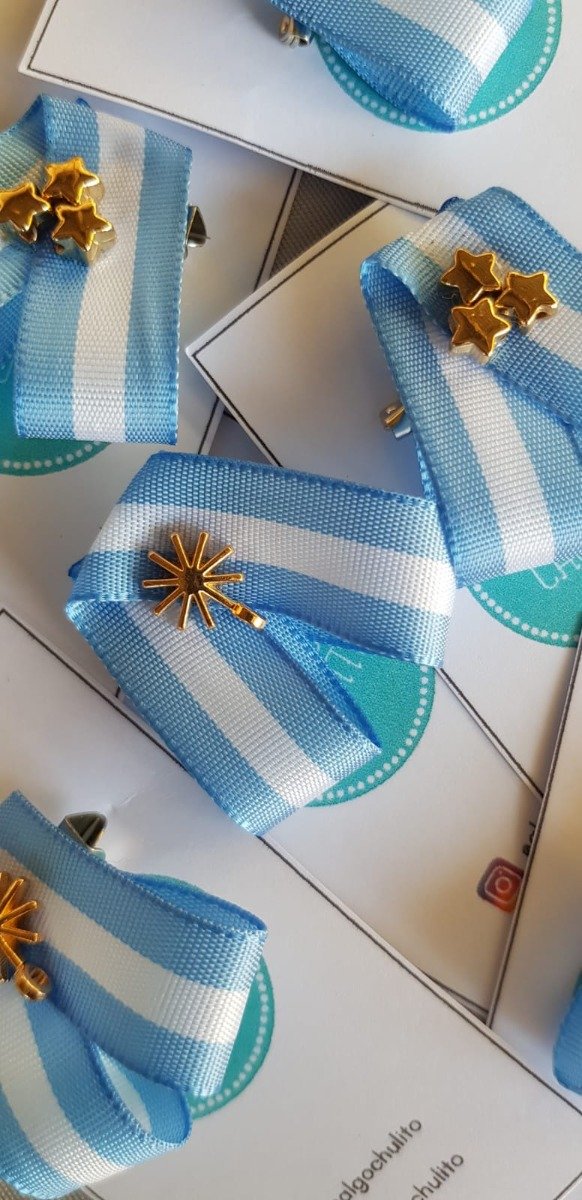 Producto - Escarapela Argentina con estrellas