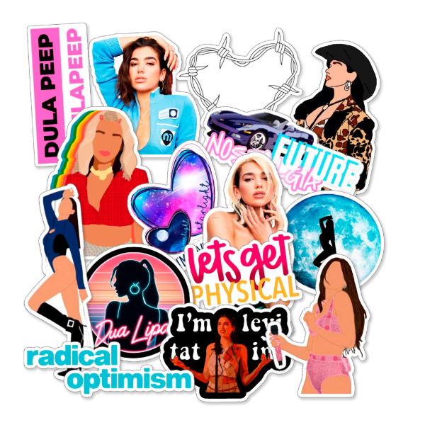 Producto - Stickers Dua Lipa