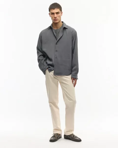 Producto - Camisa Cupro Gris Ay Not Dead - 2