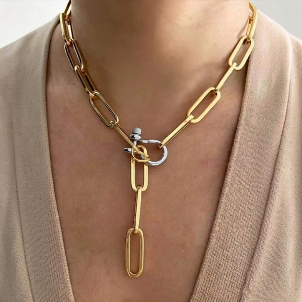 Producto - Collar Strong Eslabones tipo clip - 0