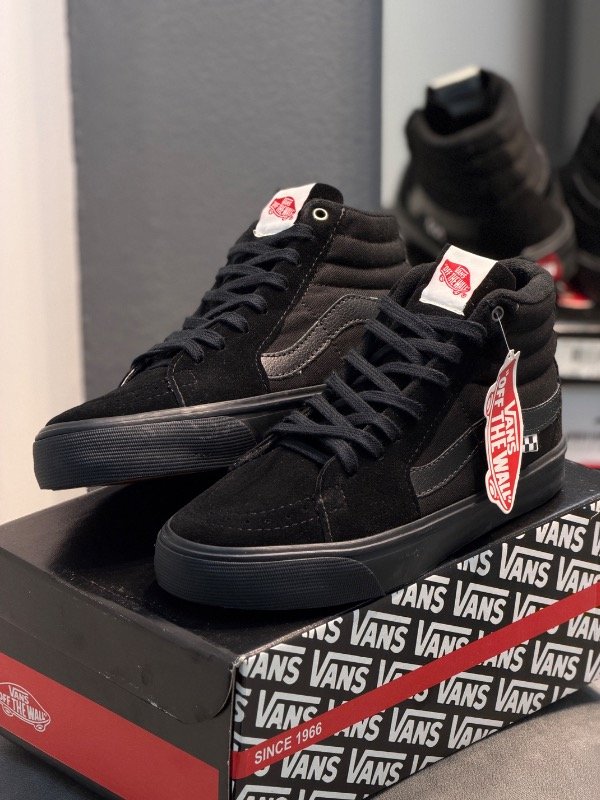 Producto - VANS SK8 HI TOTAL BLACK - 1