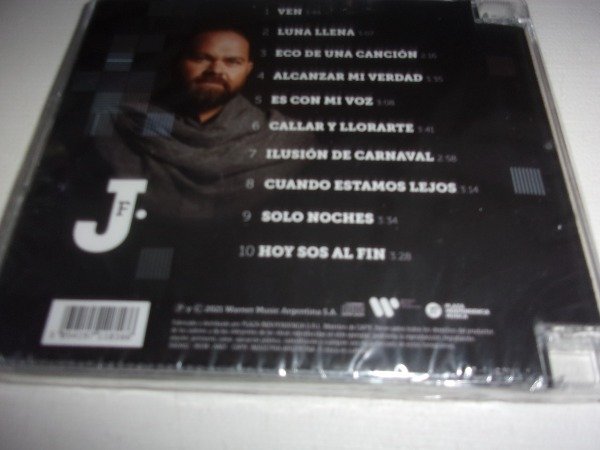 Producto - CD JUAN FUENTES ES CON MI VOZ NUEVO F10 FOLKLORE PROMO - 1