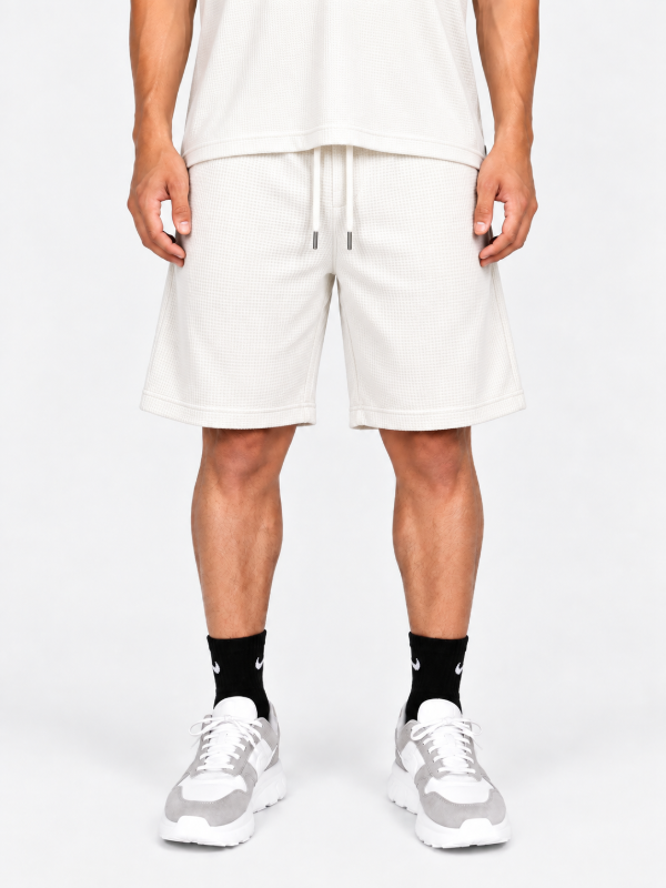 Producto - Bermuda Waffle Blanca - 0