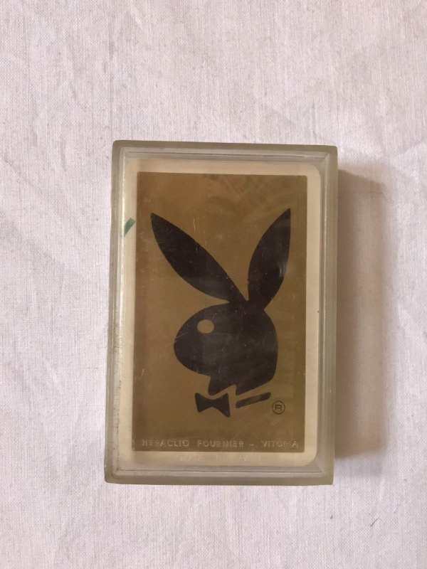 Producto - Vintage dead stock Playboy playing cards by Heraclio Fournier.