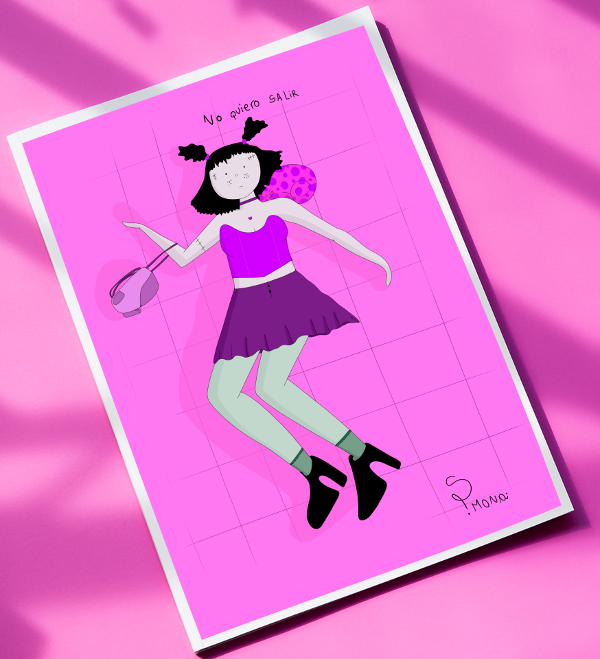 Producto - Print, "No quiero salir"