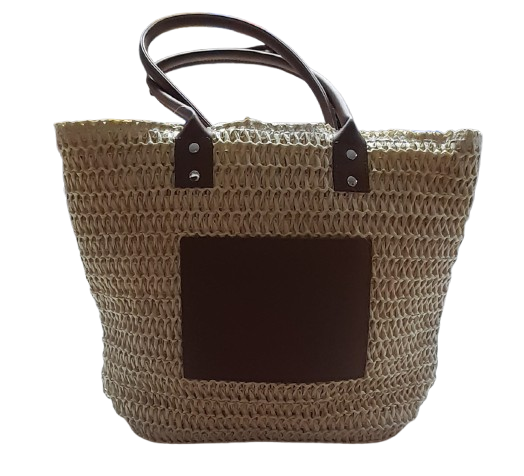 Producto - Bolso tejido c/apl en cuero 12UO7311 LCHP 1/26