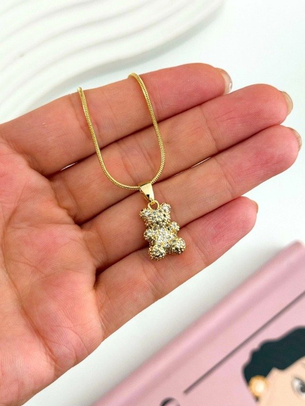 Producto - Collar Osito Strass 2 A.D.