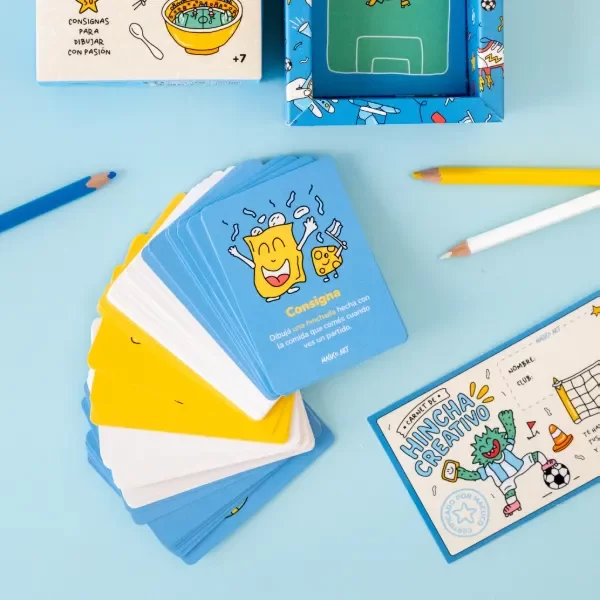 Producto - Dibujarte GOL - Juego de Cartas - Macuco Art - 2
