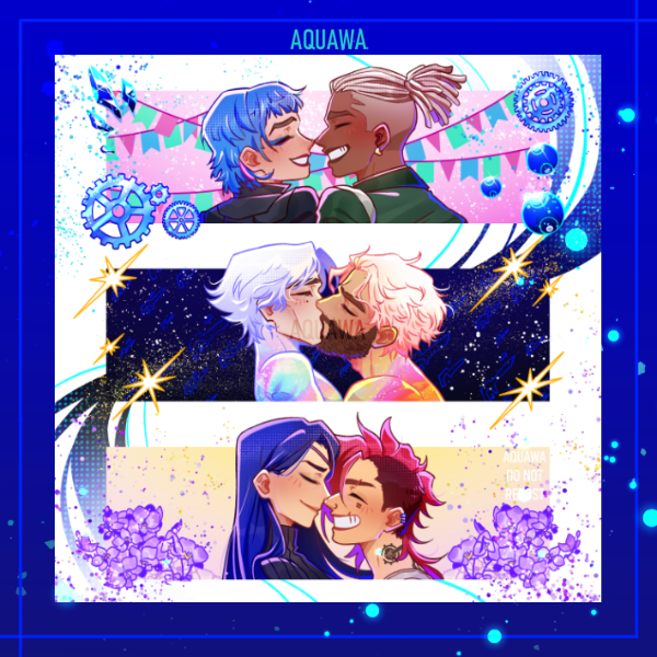 Producto - Print de Parejas felices de Arcane