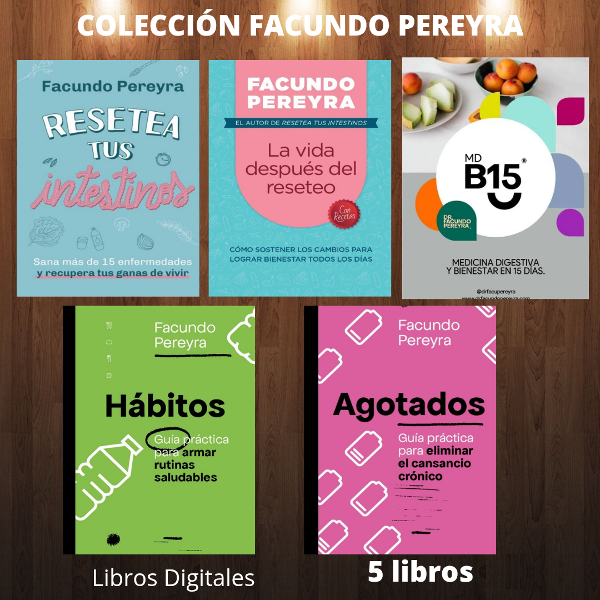 Producto - COLECCIÓN FACUNDO PEREYRA 5 LIBROS