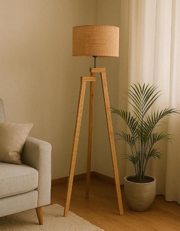 Producto - LAMPARA PLEGABLE DE PIE ARPILLERA 165X50 CM