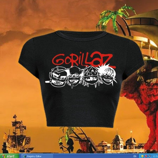 Producto - GORILLAZ II - Baby tee