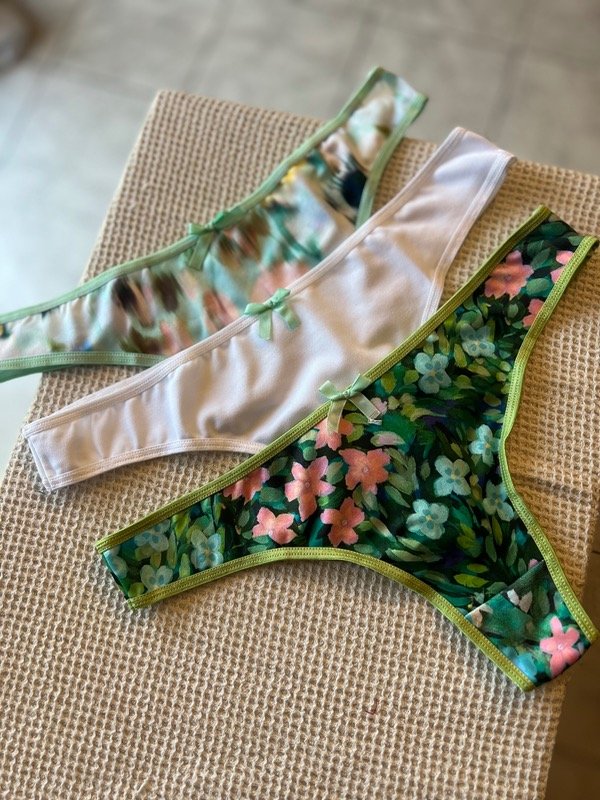 Producto - Pack x 3 colaless de microfibra Vintage V17