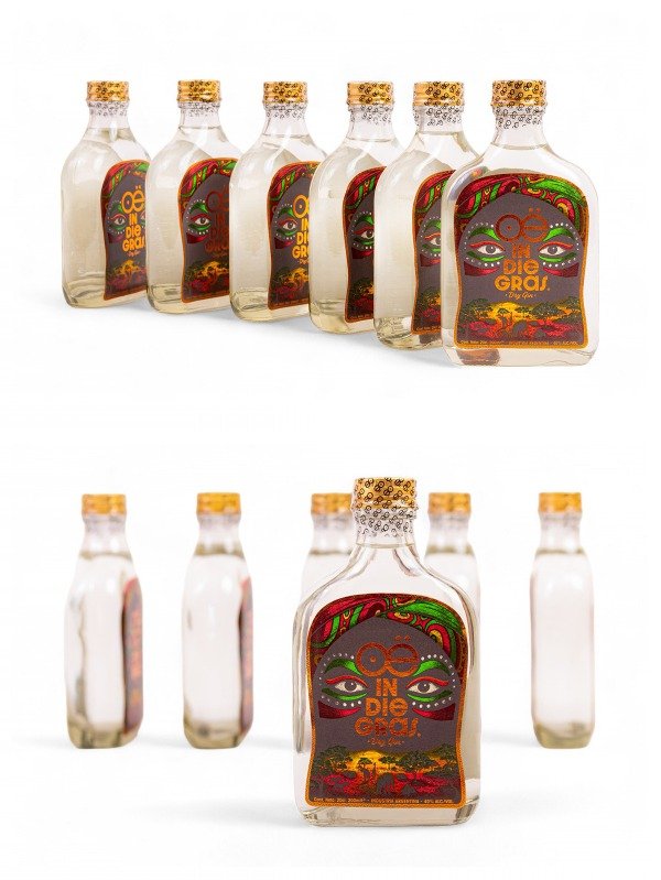 Producto - Oë In Die Gras Gin Caja de 12 un. x 200 ml con Envío Gratis