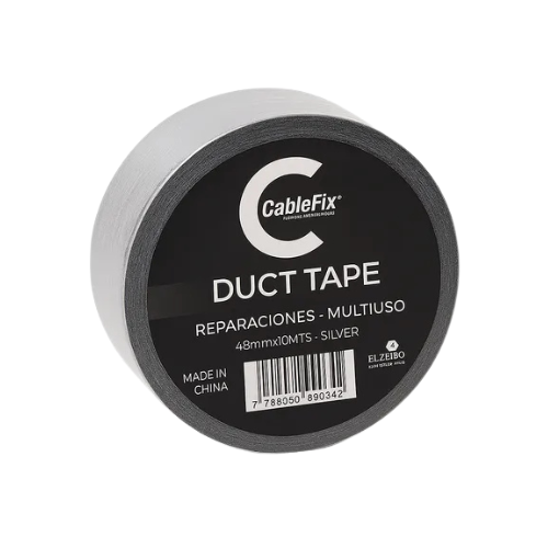 Producto - CINTA DUCTTAPE CABLEFIX X 10MTS