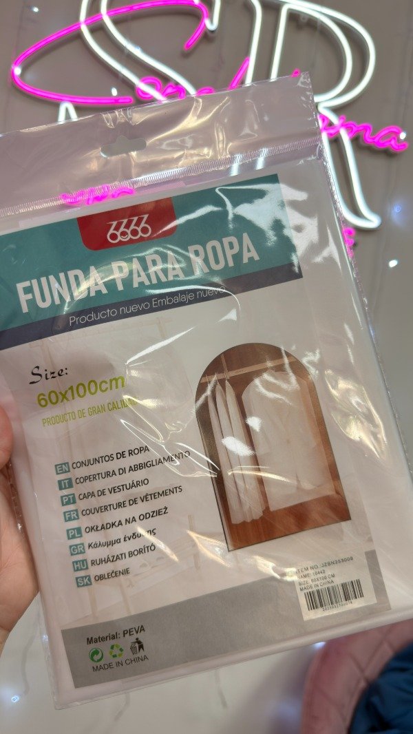 Producto - fundas para prendas delicadas (trajes,vestidos)