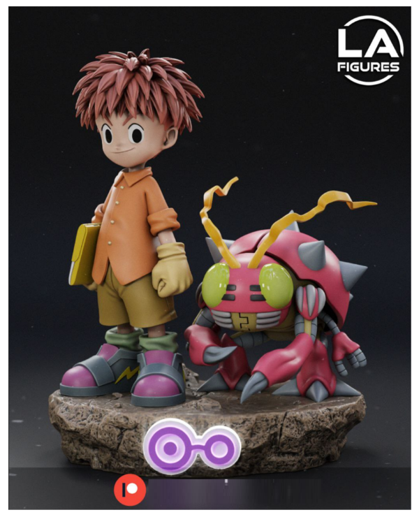 Producto - Izzy y Tentomon - Digimon