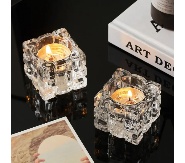 Producto - Porta vela fanal cubo chico