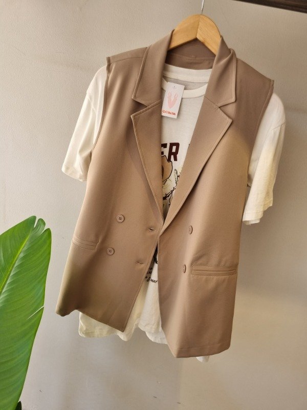 Producto - Maxichaleco sastrero