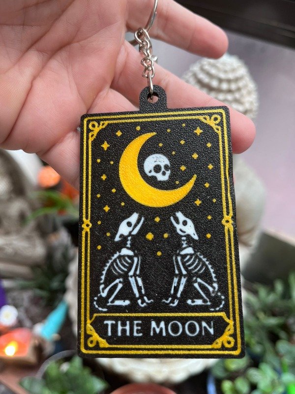 Producto - LLAVERO CARTA DE TAROT-LOS ENAMORADOS