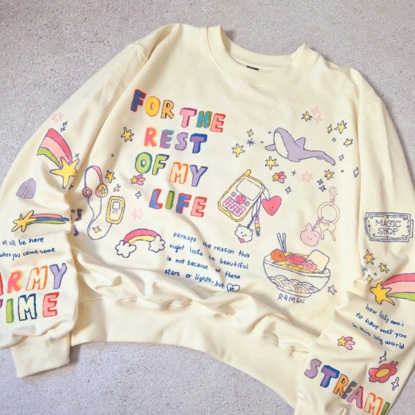 Producto - Sudadera Rústica - For the rest of my life