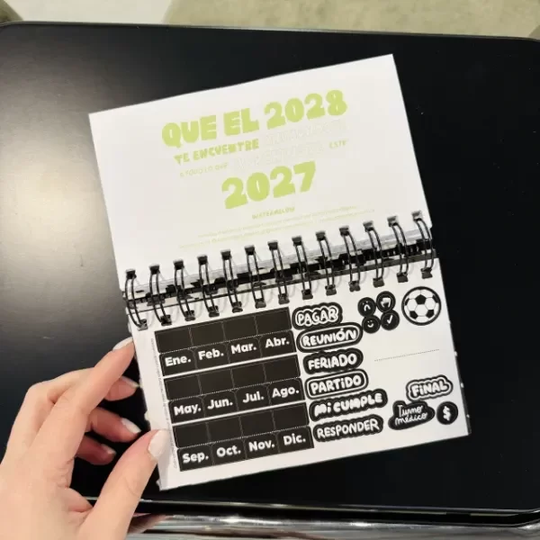 Producto - AGENDA BLACK AND WHITE - Pocket NEUTRA - 2