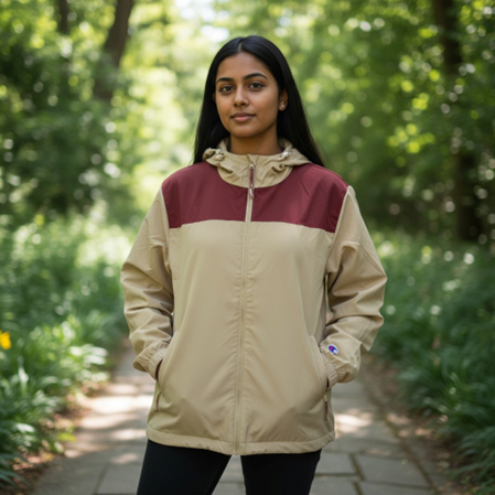 Producto - Rompeviento Importada - Color Beige y Bordó