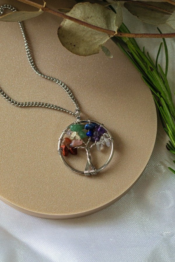 Producto - Collar árbol de la vida 7 chakras