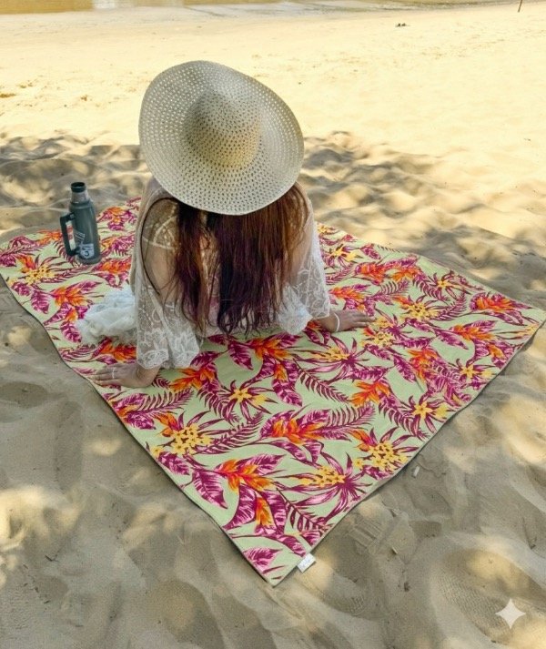 Producto - Paraíso Tropical - Impermeable Grande (Bolso de regalo) PREVENTA