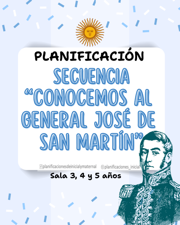 Producto - Secuencia Conocemos al General José de San Martín